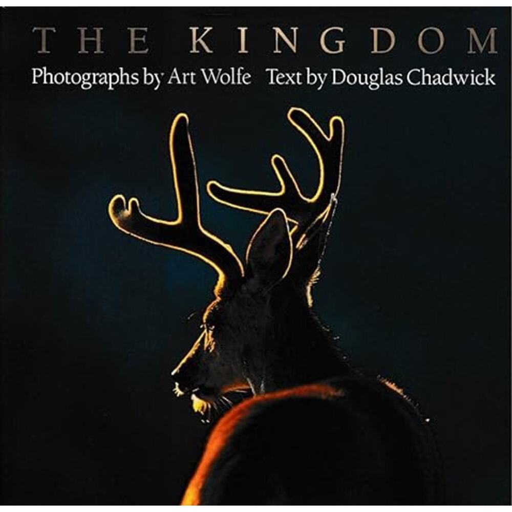 Vintage 1990 The Kingdom Hardcover Coffee Table Book by Douglas Chadwick